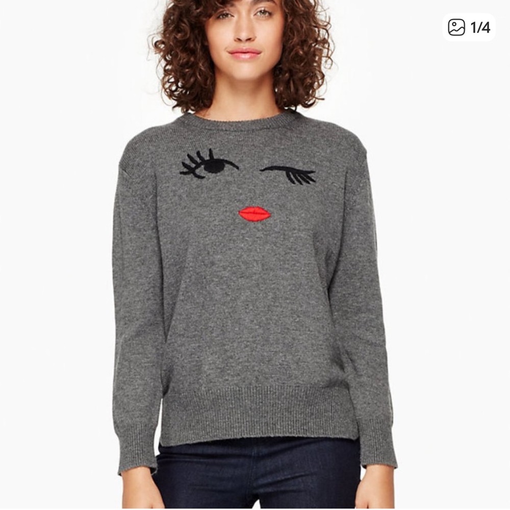 Very good condition Wink Face sweater - part of the Broome Street line